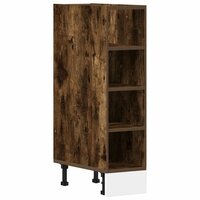 Onderkast Riga 20x44,5x81,5 cm bewerkt hout gerookt eikenkleurig 2