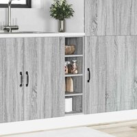 Onderkast Riga 20x44,5x81,5 cm bewerkt hout grijs sonoma eikenkleur 3