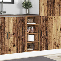 Onderkast Riga 30x44,5x81,5 cm bewerkt hout oud houtkleurig 3