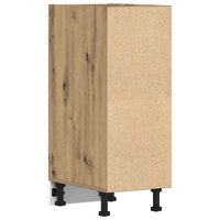 Onderkast Riga 30x44,5x81,5 cm bewerkt hout artisanaal eikenkleur 6