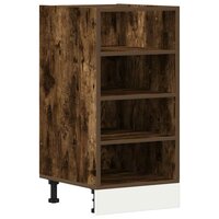 Onderkast Riga 40x44,5x81,5 cm bewerkt hout gerookt eikenkleurig 2