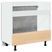 Wastafelonderkast Lyon 80x46x81,5 cm bewerkt hout betongrijs 8