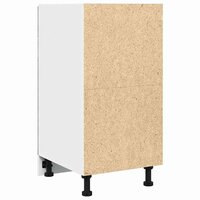 Onderkast met lade Lyon 40x46x81,5 cm bewerkt hout betongrijs 6