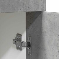 Onderkast met lade Lyon 40x46x81,5 cm bewerkt hout betongrijs 9