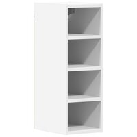 Bovenkast Riga 20x29,5x60 cm bewerkt hout wit 2
