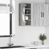 Bovenkast Riga 20x29,5x60 cm bewerkt hout grijs sonoma eikenkleurig 3