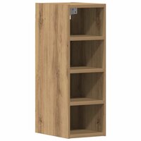 Bovenkast Riga 20x29,5x60 cm bewerkt hout artisanaal eikenkleur 2