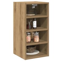 Bovenkast Riga 30x29,5x60 cm bewerkt hout artisanaal eikenkleur 3