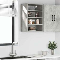 Bovenkast Riga 40x29,5x60 cm bewerkt hout betongrijs 3