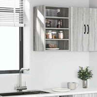 Bovenkast Riga 40x29,5x60 cm bewerkt hout grijs sonoma eikenkleurig 3
