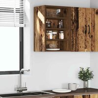Bovenkast Riga 40x29,5x60 cm bewerkt hout oud houtkleurig 3