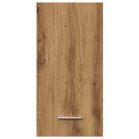 Bovenkast Lyon 30x31x60 cm bewerkt hout artisanaal eikenkleur 4