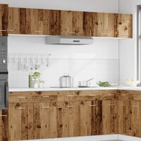 Bovenkast Lyon 60x31x40 cm bewerkt hout oud houtkleurig 3