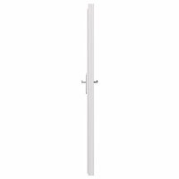 Zij-ingangsdeur 88 x 198 cm PVC Antraciet 8