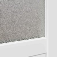 Zij-ingangsdeur 98 x 198 cm PVC Wit 4