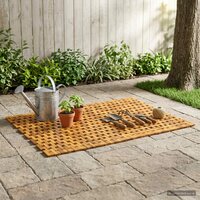 Badmatten Naturel 85 x 120 cm Massief Acaciahout 3
