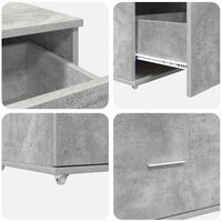 ladekast 55 x 45 x 31 cm Beton Grijs 9