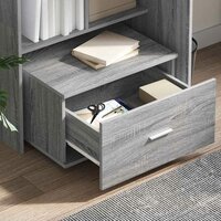 ladekast 55 x 45 x 31 cm Grijs Sonoma 4