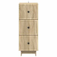 ladekast Sonoma Eiken 33 x 34,5 x 90 cm Bewerkt hout 6