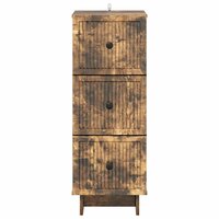 ladekast Gerookt eiken 33 x 34,5 x 90 cm Bewerkt hout 6