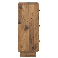 ladekast Oud hout 33 x 34,5 x 90 cm Bewerkt hout 7