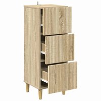 ladekast Sonoma Eiken 33 x 34,5 x 90 cm Bewerkt hout 5