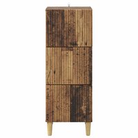 ladekast Oud hout 33 x 34,5 x 90 cm Bewerkt hout 6