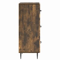ladekast Gerookt eiken 33 x 34,5 x 89,5 cm Bewerkt hout 7