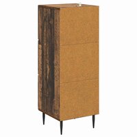 ladekast Oud hout 33 x 34,5 x 89,5 cm Bewerkt hout 8