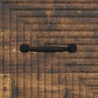 ladekast Oud hout 33 x 34,5 x 89,5 cm Bewerkt hout 9