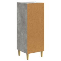 ladekast Betongrijs 33 x 34,5 x 90 cm Bewerkt hout 7
