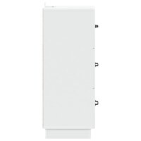 ladekast Wit 33 x 34,5 x 87 cm Bewerkt hout 7