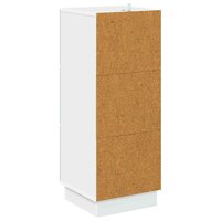 ladekast Wit 33 x 34,5 x 87 cm Bewerkt hout 8