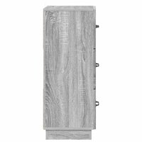 ladekast 33 x 34,5 x 87 cm Bewerkt hout Grijs sonoma 7