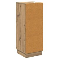ladekast 33 x 34,5 x 87 cm Bewerkt hout Artisanaal eiken 8