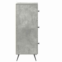 ladekast Betongrijs 33 x 34,5 x 90 cm Bewerkt hout 7
