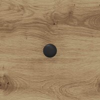 ladekast 33 x 34,5 x 90 cm Bewerkt hout Artisanaal eiken 9