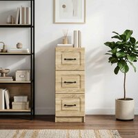 ladekast Sonoma Eiken 33 x 34,5 x 87 cm Bewerkt hout 4