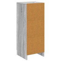 ladekast Grijs sonoma 33 x 34,5 x 87 cm Bewerkt hout 8