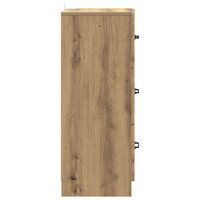 ladekast 33 x 34,5 x 87 cm Bewerkt hout Artisanaal eiken 7
