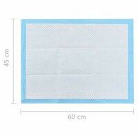 Huisdierentrainingsdoekjes 100 st 60x45 cm nonwoven stof 9
