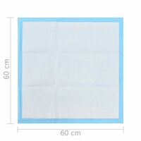 Huisdierentrainingsdoekjes 100 st 60x60 cm nonwoven stof 9