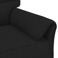 3-Zitsbank Zwart 198 x 83 x 95 cm Stof 6