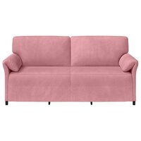 3-Zitsbank Roze 198 x 83 x 95 cm Fluweel 3