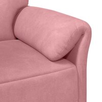 3-Zitsbank Roze 198 x 83 x 95 cm Fluweel 6