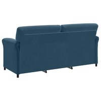 3-Zitsbank Blauw 198 x 83 x 95 cm Fluweel 5