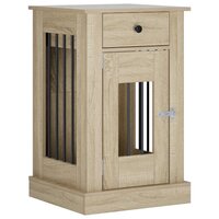 Hondenbench Meubel Sonoma Eiken 50 x 47,5 x 80 cm Bewerkt hout 2