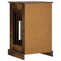 Hondenbench Meubel Gerookt eiken 50 x 47,5 x 80 cm Bewerkt hout 6