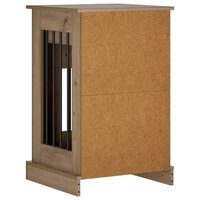 Hondenbench Meubel Artisanaal eiken 50 x 47,5 x 80 cm 6