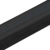 Drempelprofiel voor garagedeur Zwart 75 x 12 mm 6 m EPDM-rubber 5